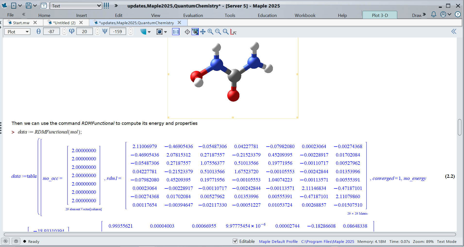 Worksheet and molecular data management